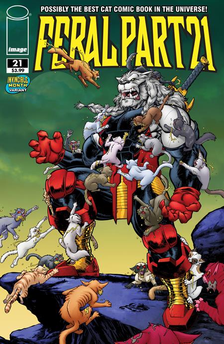 Feral #21 E Tony Fleecs Invincible Team-Up (03/25/2026) Image