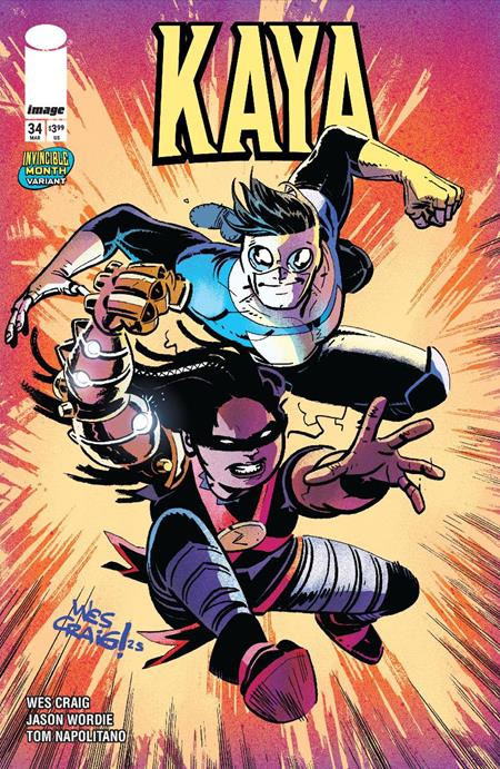 Kaya #34 C Wes Craig Invincible Team-Up (04/15/2026) Image