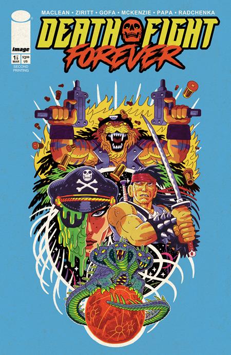 Death Fight Forever #1 (Of 5) 2nd Print Andrew Maclean Variant (03/18/2026) Image