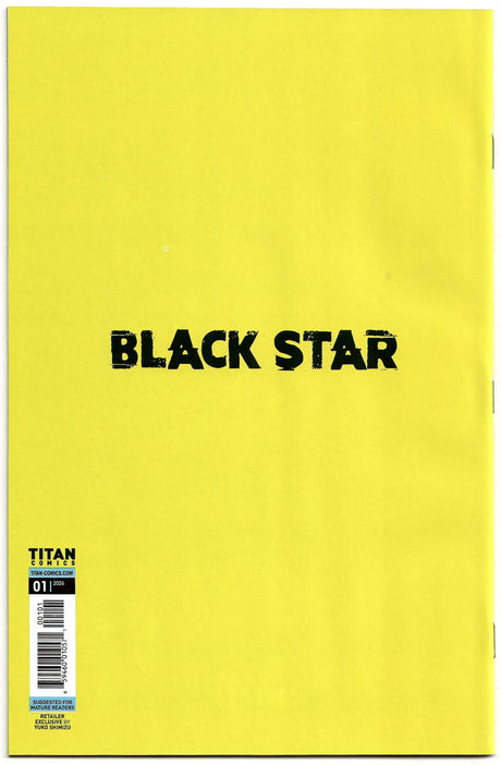 Black Star #1 (Of 5) SDCC Yuko Shimuzu SIGNED Kristin Kreuk Eric Putzer (07/29/2026) Titan