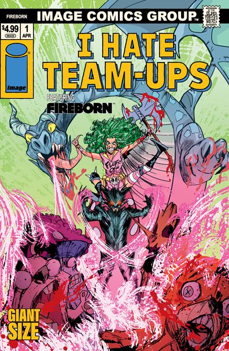 Fireborn #1 N Patrick Mulholland I Hate Fairyland Team Up Variant (04/15/2026) Image