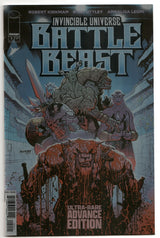 Invincible Universe Battle Beast #2 2025 Image NM 9.4 Ryan Ottley Blind Bag Advance Foil Variant