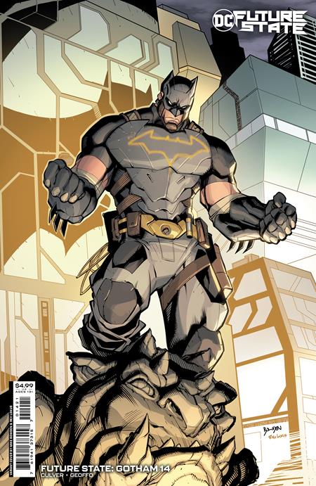 Future State Gotham #14 B Mike Bowden Card Stock Variant (06/14/2022) Dc