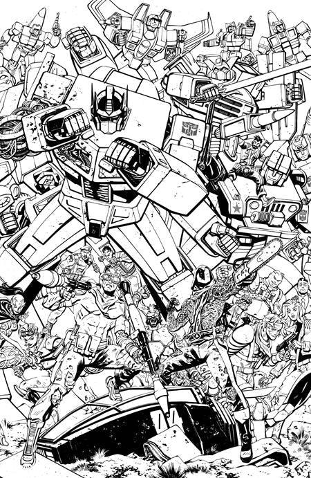 Gi Joe #23 G Tom Reilly Transformers B&W Energon Universe 3Rd Anniversary Variant (06/17/2026) Image