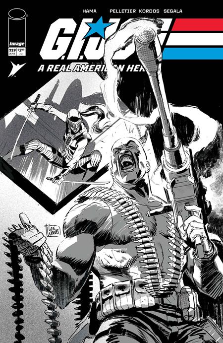 Gi Joe A Real American Hero #329 B Lee Weeks B&W Variant (06/10/2026) Image