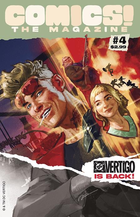 Comics The Magazine #4 B Rico Renzi Vertigo Variant (06/03/2026) Prana