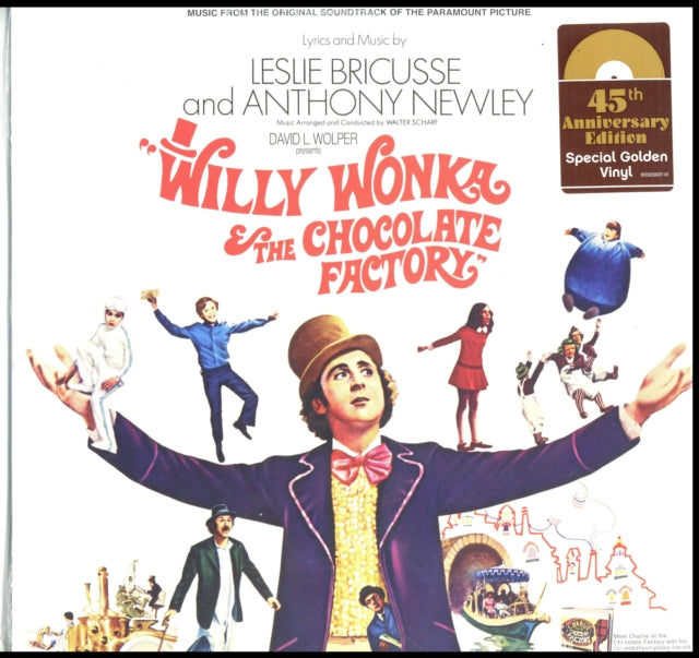 Willy Wonka & The Chocolate Factory (Gold LP Vinyl) O.S.T.