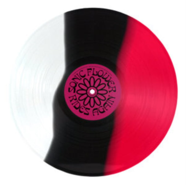 Sonic Flower - Rides Again (Alternate Cover) (White/Black/Pink Striped LP Vinyl)