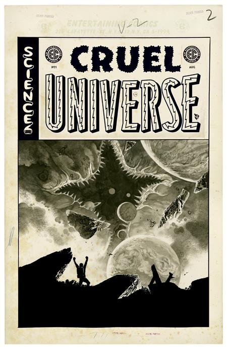 Ec Cruel Universe #1 G 1:20 Jh Williams Iii Black & White Variant (08/07/2024) Oni