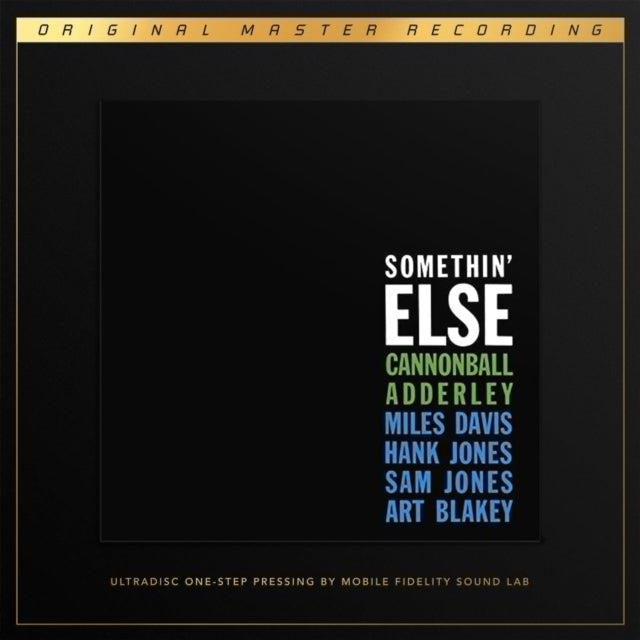 Somethin' Else (2LP/180G/45RPM Supervinyl Ultradisc One-Step/Original Masters/Limited/Numbered)