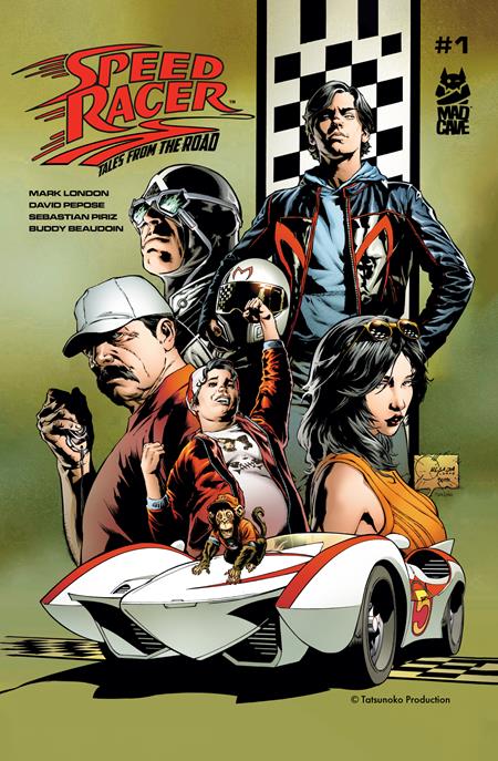 Speed Racer Tales From The Road #1 (Of 8) D 1:10 Joe Quesada Unlock Variant (10/22/2025) Mad Cave