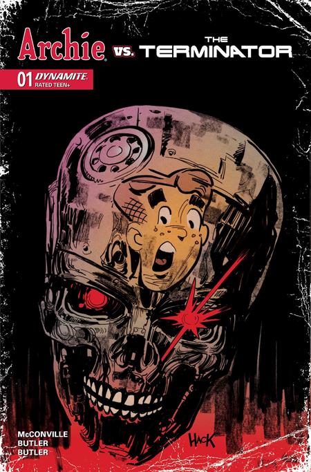 Archie Vs The Terminator #1 M 1:10 Robert Hack Foil Variant (10/14/2026) Dynamite