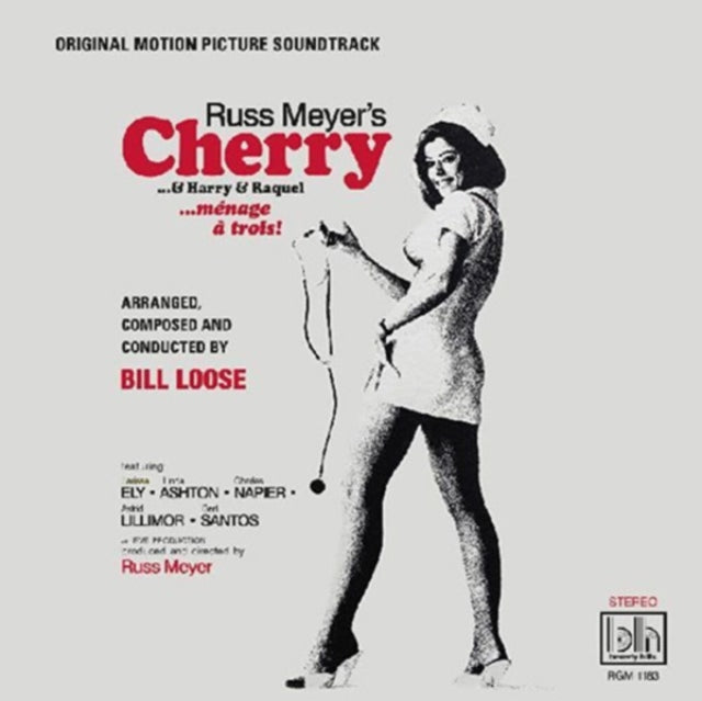 Bill Loose - Russ Meyer’S Cherry…& Harry & Raquel Ost (White With Black Swirl LP Vinyl)