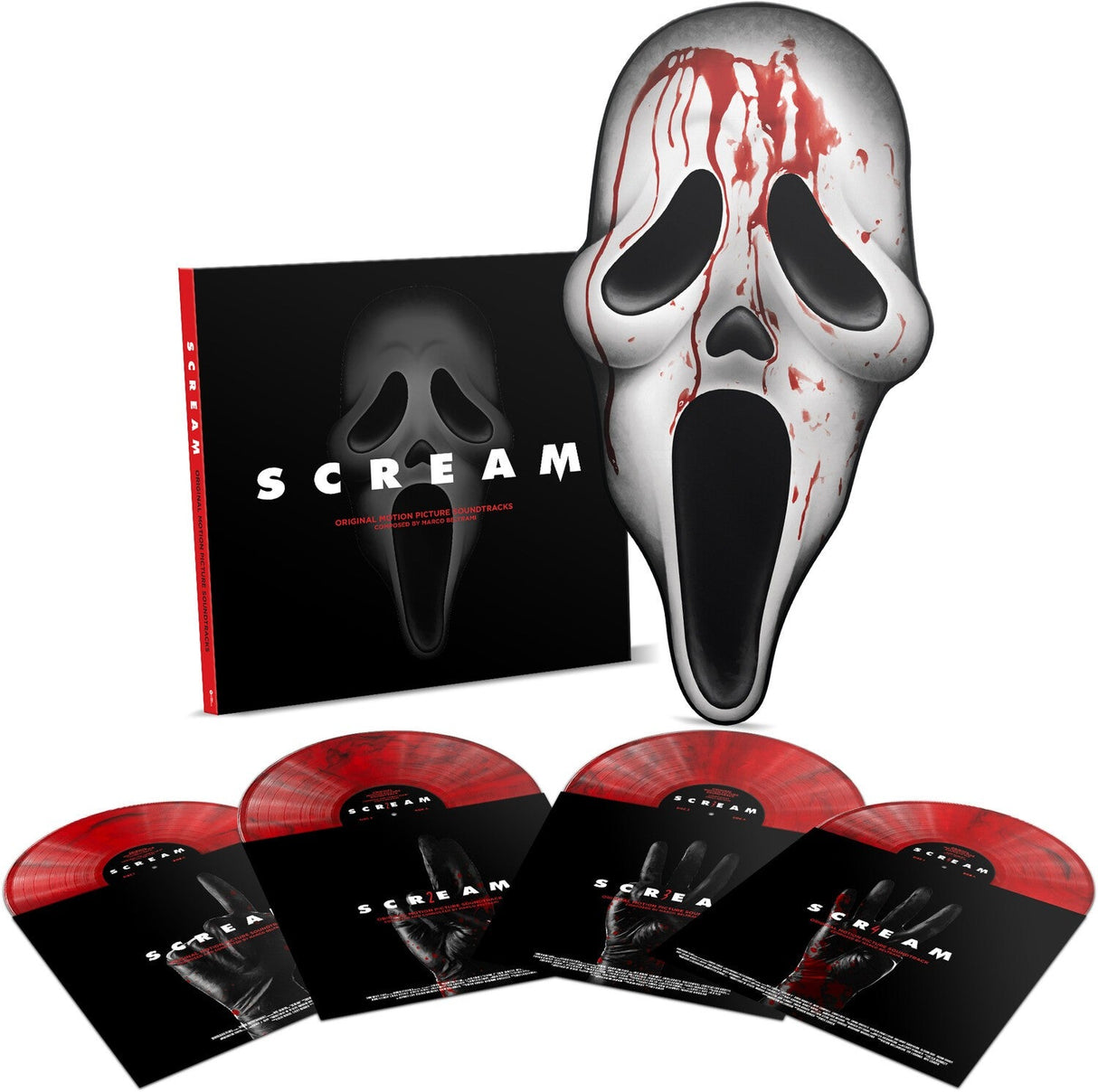 Scream (Original Motion Picture Scores) (Red Marbled Vinyl/4LP Box Set)