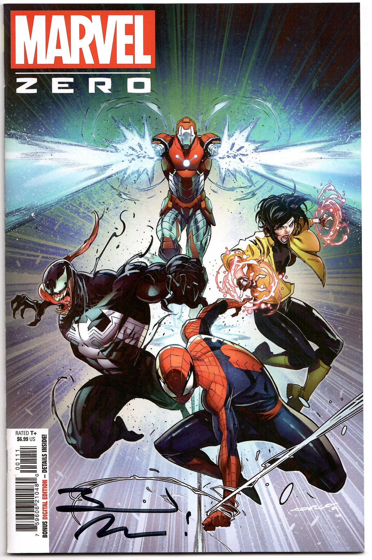 Marvel Zero [2024] #1 A Marvel 2024 Iban Coello SIGNED Jed MacKay