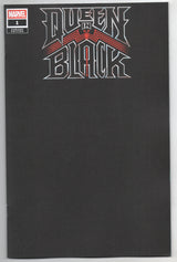 Queen In Black #1 X Black Blank Blind Bag Variant (07/29/2026) Marvel