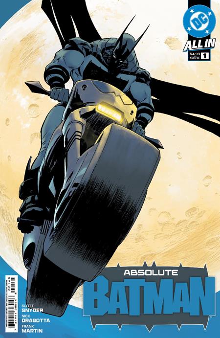 Absolute Batman #1 DC 2024 NM 3rd Print A Nick Dragotta Variant