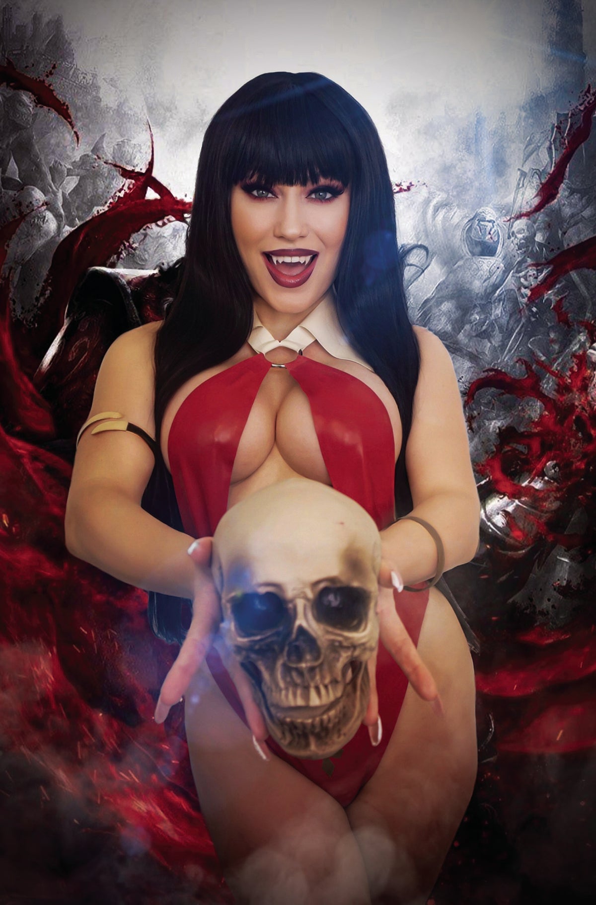 Vampirella Dracula Rage #6 H 1:15 Cosplay Virgin Variant (04/24/2024) Dynamite