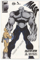 Kyd Mass 1 Underground Comicx 1995 VF Signed Daniel Allen Charlie Harris