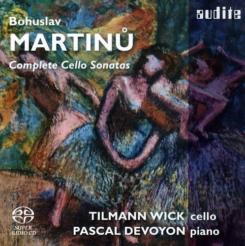 Martinu / Wick / Devoyon - Sonatas For Cello & Piano - Super Audio CD