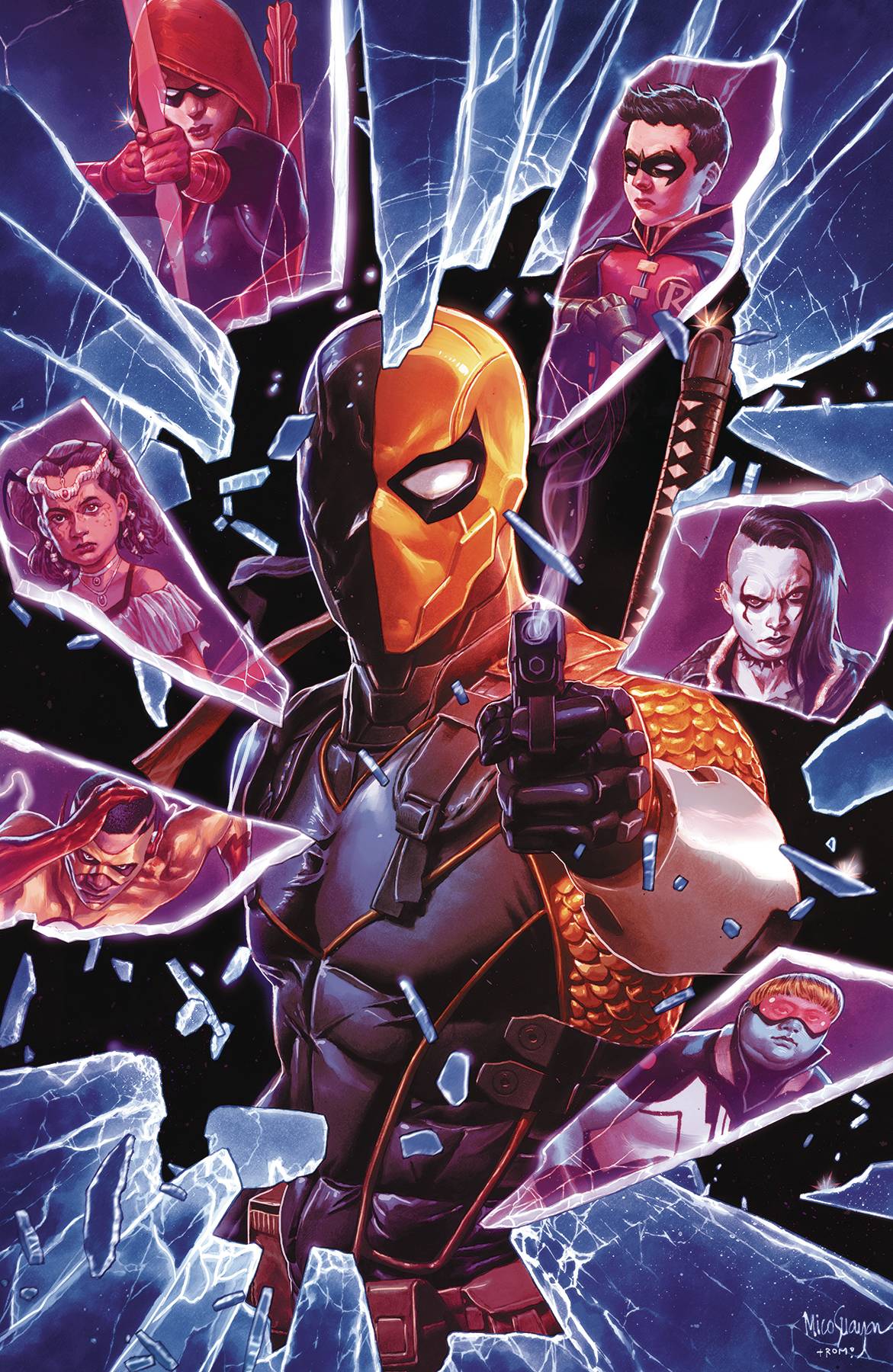 TEEN TITANS #29 B Mico Suayan Variant Adam Glass TERMINUS AGENDA (04/17/2019) DC