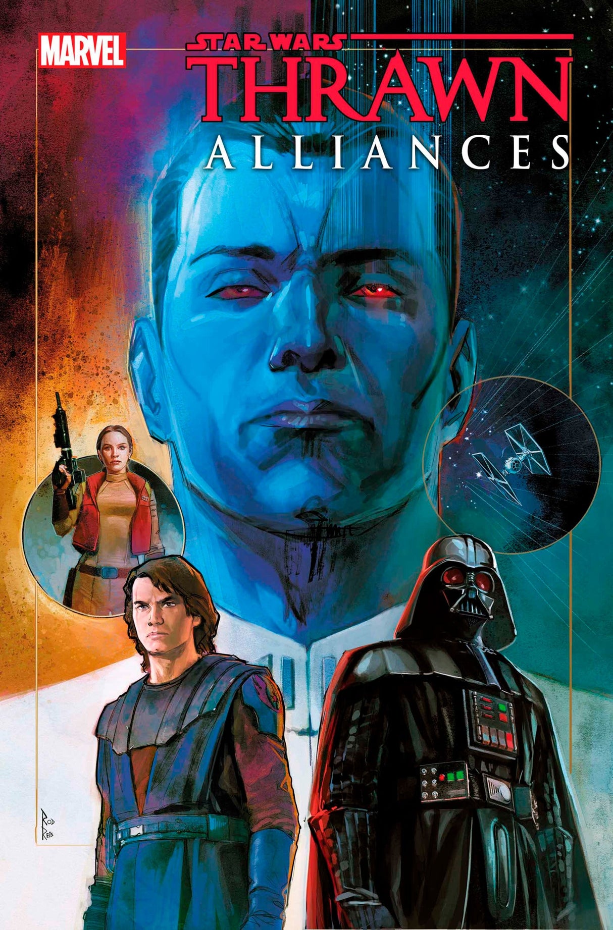Star Wars Thrawn Alliances #4 A Rod Reis Timothy Zahn (04/10/2024) Marvel