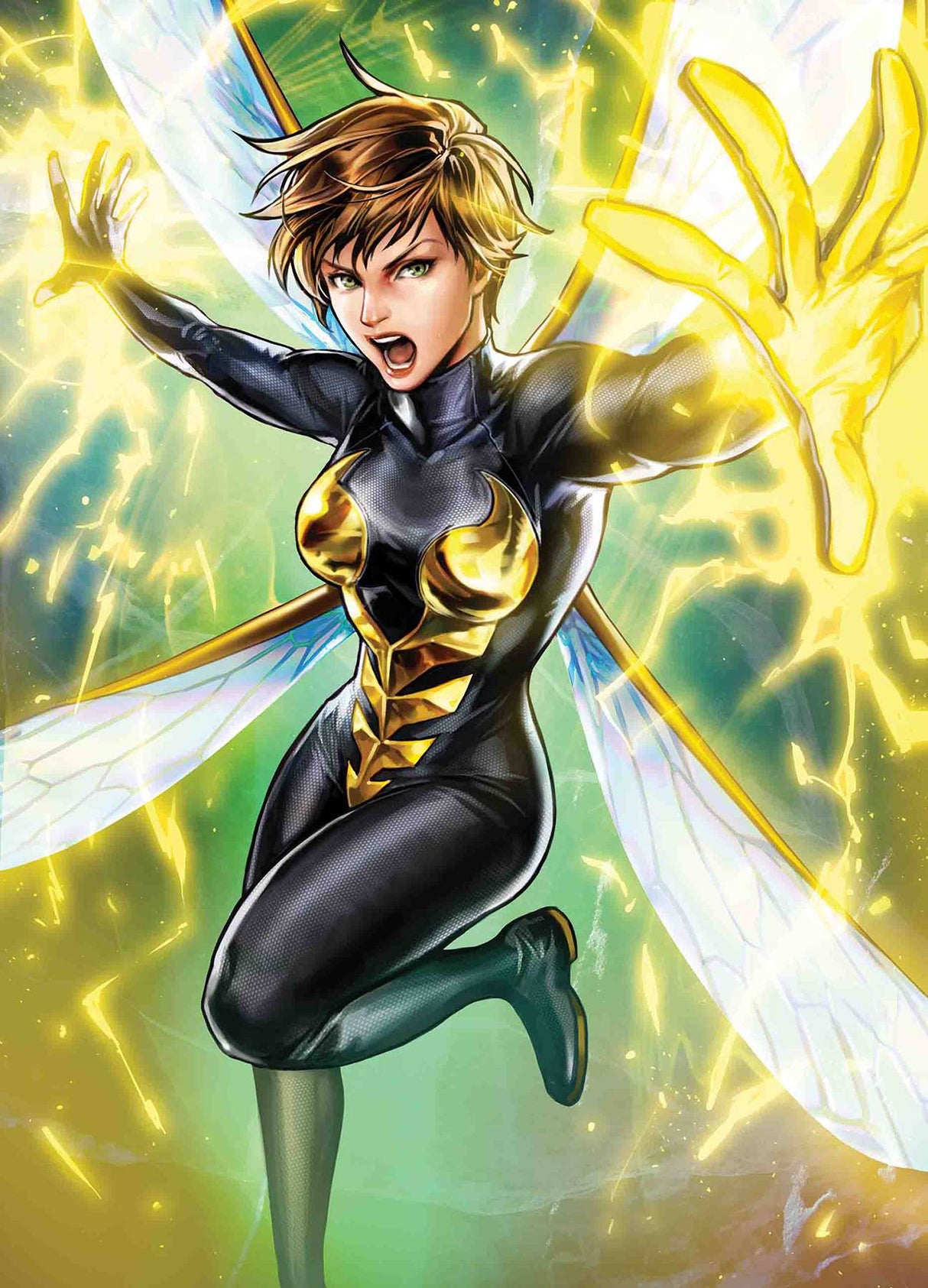 UNSTOPPABLE WASP #7 B SUJIN JO BATTLE LINES Variant (05/08/2019) MARVEL