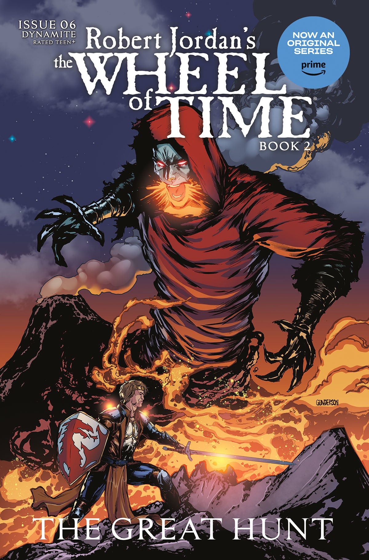 Wheel Of Time Great Hunt #6 B Jordan Gunderson Variant (04/24/2024) Dynamite
