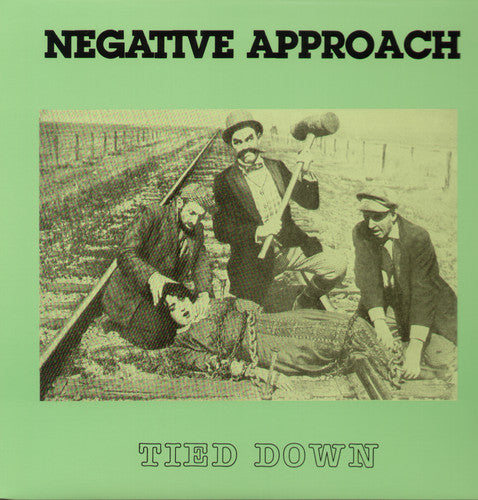 the album cover for Negative Approach - Tied Down