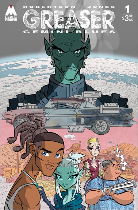 Greaser Gemini Blues #1 A Stephen B Jones (07/03/2024) Magma