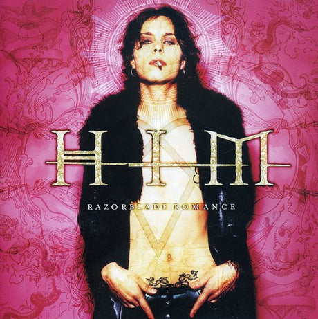 the album cover for H.I.M. - Razorblade Romance [Import]