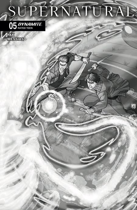 Supernatural #5 F 1:10 Alfredo Cardona Line Art Variant (02/25/2026) Dynamite