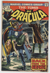 Tomb Of Dracula 16 Marvel 1974 VG Vampire 1st Doctor Sun GGA Marv Wolfman