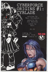 Cyberforce 7 Image 1994 NM- 9.2 Signed 3x Marc Silvestri David Wohl Matt Banning Batt