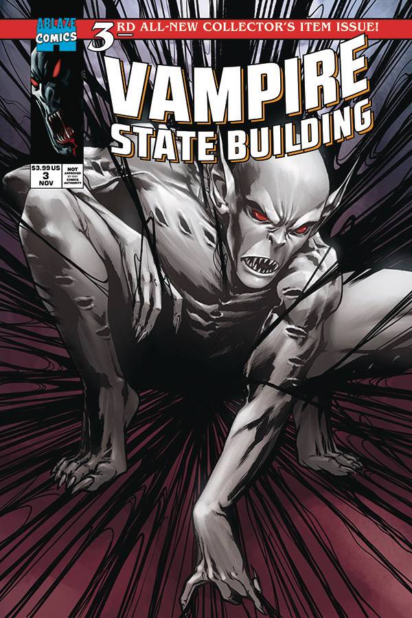 VAMPIRE STATE BUILDING #3 C Julius OHTA Variant (MR) (11/20/2019) ABLAZE