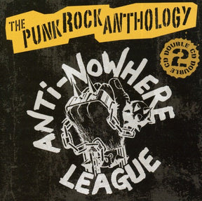 the album cover for Anti-Nowhere League - Punk Rock Anthology [Import]