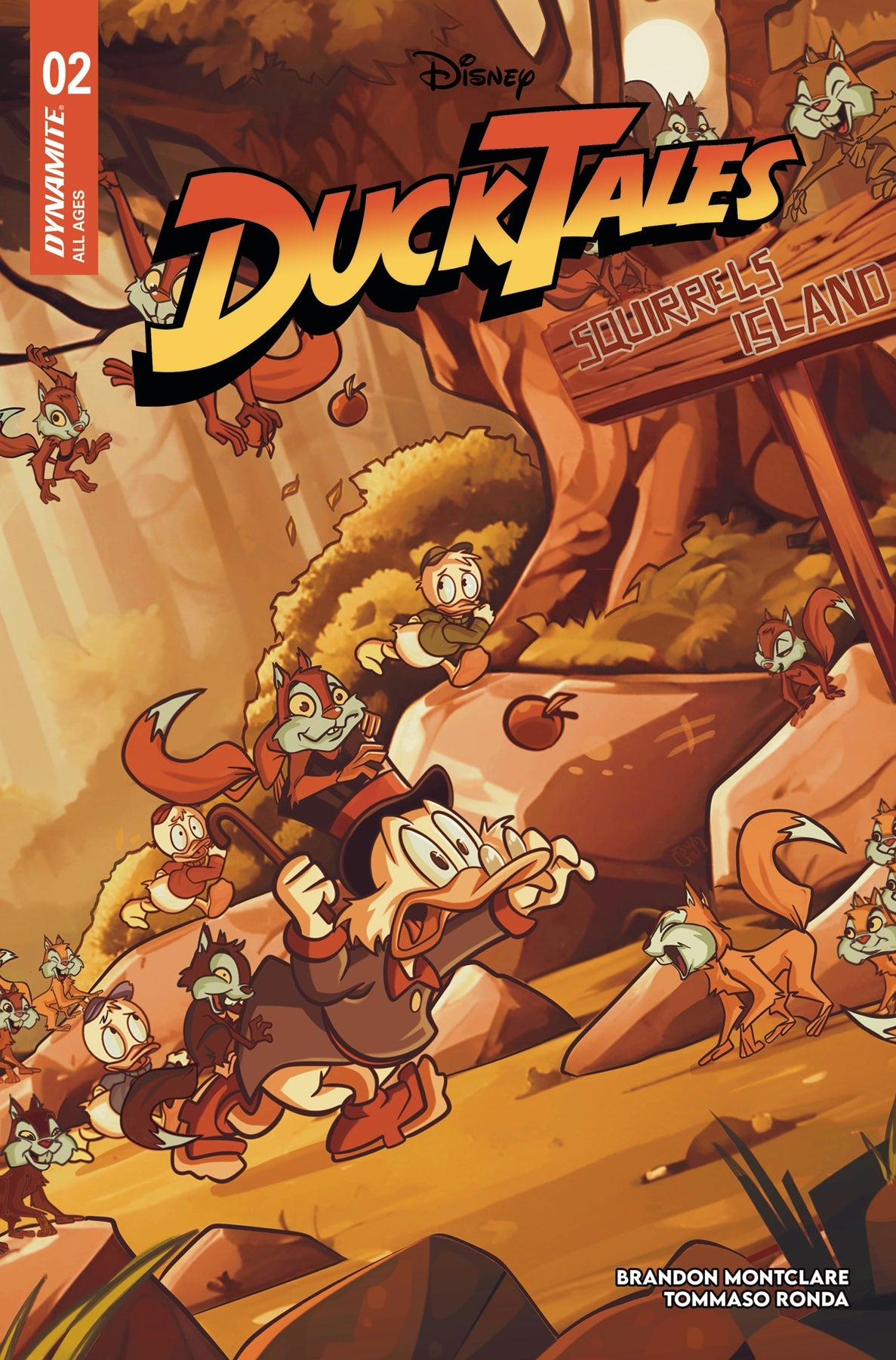 Ducktales #2 J 1:10 Francesco Tomaselli Foil Variant (12/18/2024) Dynamite