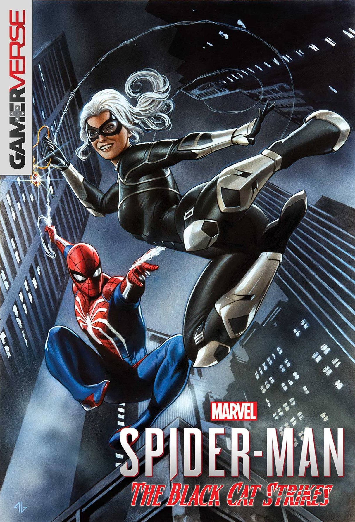 MARVELS SPIDER-MAN BLACK CAT STRIKES #1 (OF 5) 1:10 Adi GRANOV GAME Variant  (01/15/2020) MARVEL