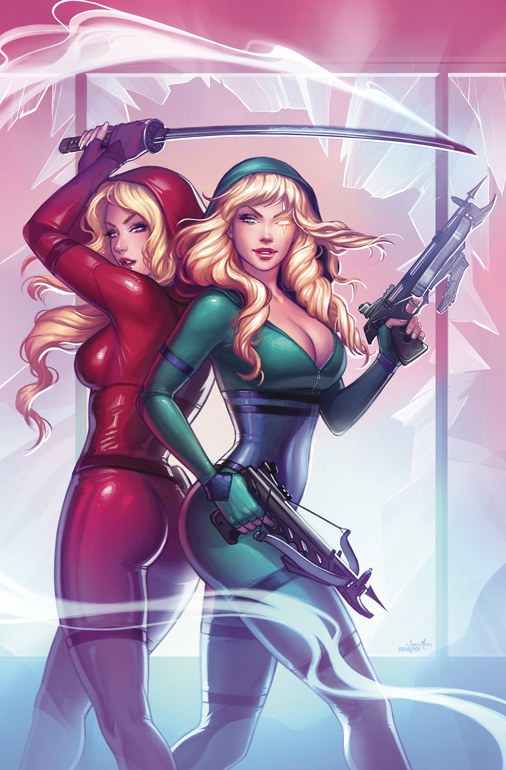 Fairy Tale Team-Up Robyn Hood & Red Agent D Sonja Matas Variant (12/11/2024) Zenescope