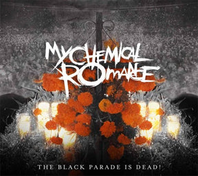 the album cover for My Chemical Romance - Black Parade Is Dead
