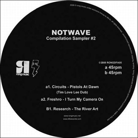 the album cover for Notwave Sampler 2 / Various - Notwave Sampler, Vol. 2 [EP]