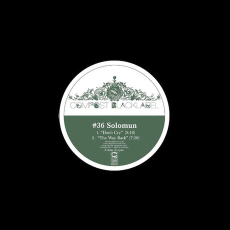 the album cover for Solomun - Compost Black Label 36