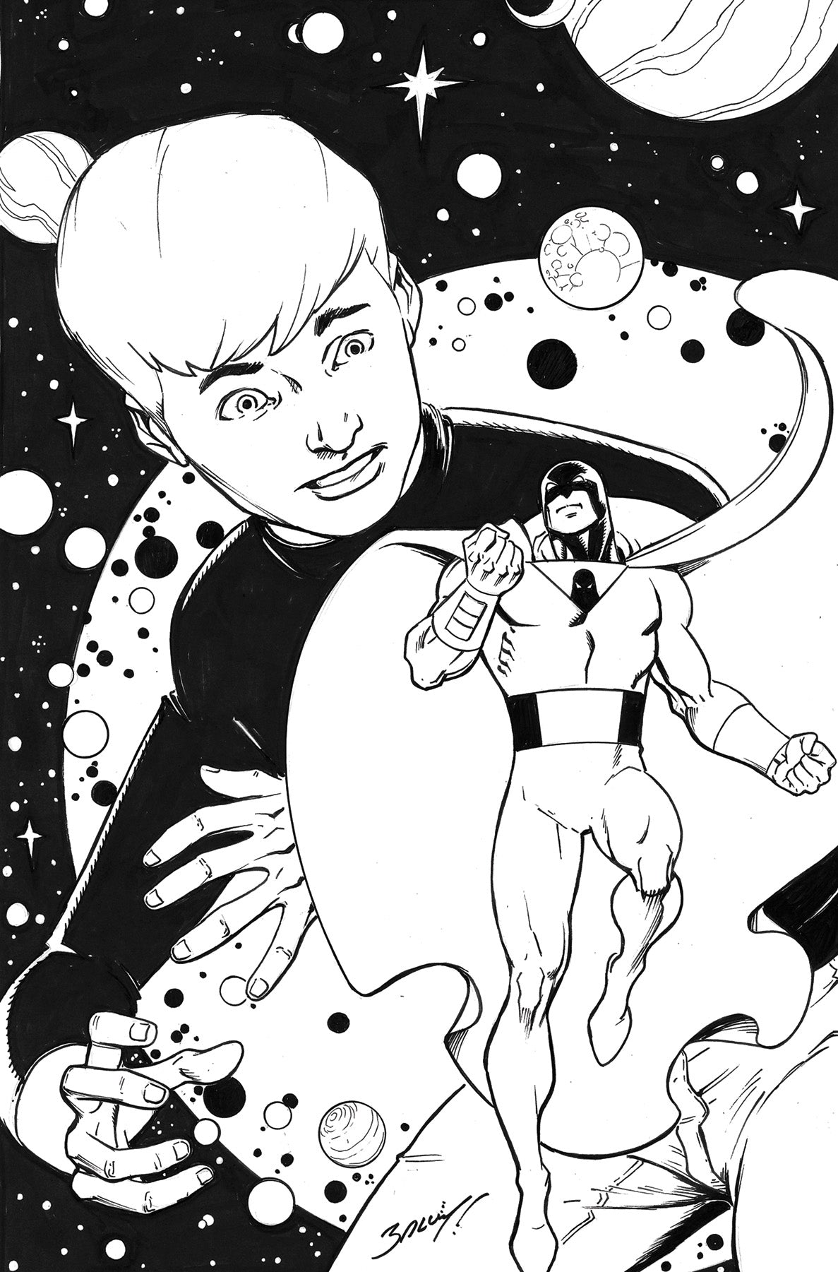 Space Ghost Jonny Quest Space Quest #1 Q 1:20 Mark Bagley Variant (05/07/2025) Dynamite