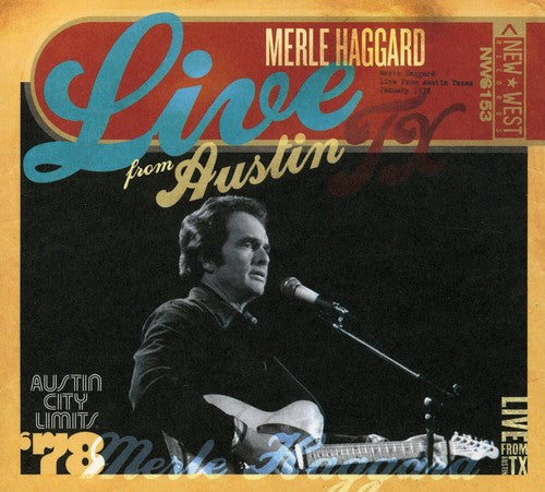 Haggard,merle - Live From Austin Tx - Music CD