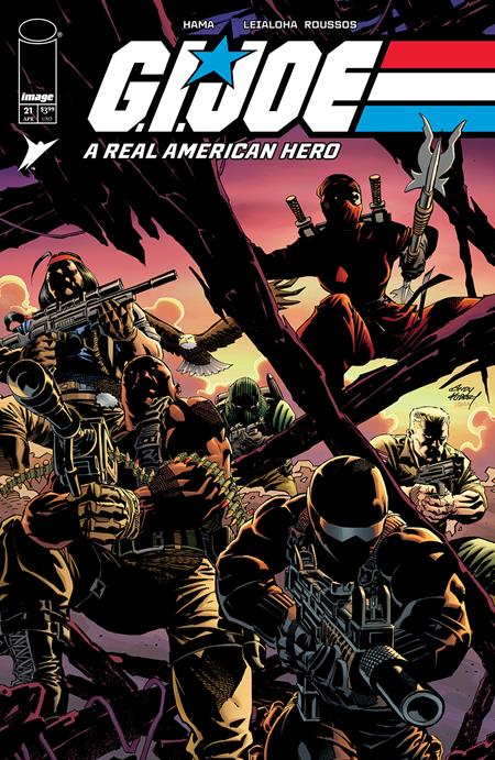 Gi Joe A Real American Hero Silent Missions Edition #21 B Andy Kubert & Laura Martin Variant (04/02/2025) Image
