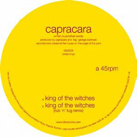 the album cover for Capracara - King of the Witches