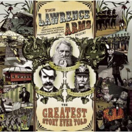 the album cover for The Lawrence Arms - Greatest Story Ever Told
