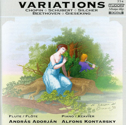 Beethoven/Schubert/Silcher; - Variations for Flute Music CD