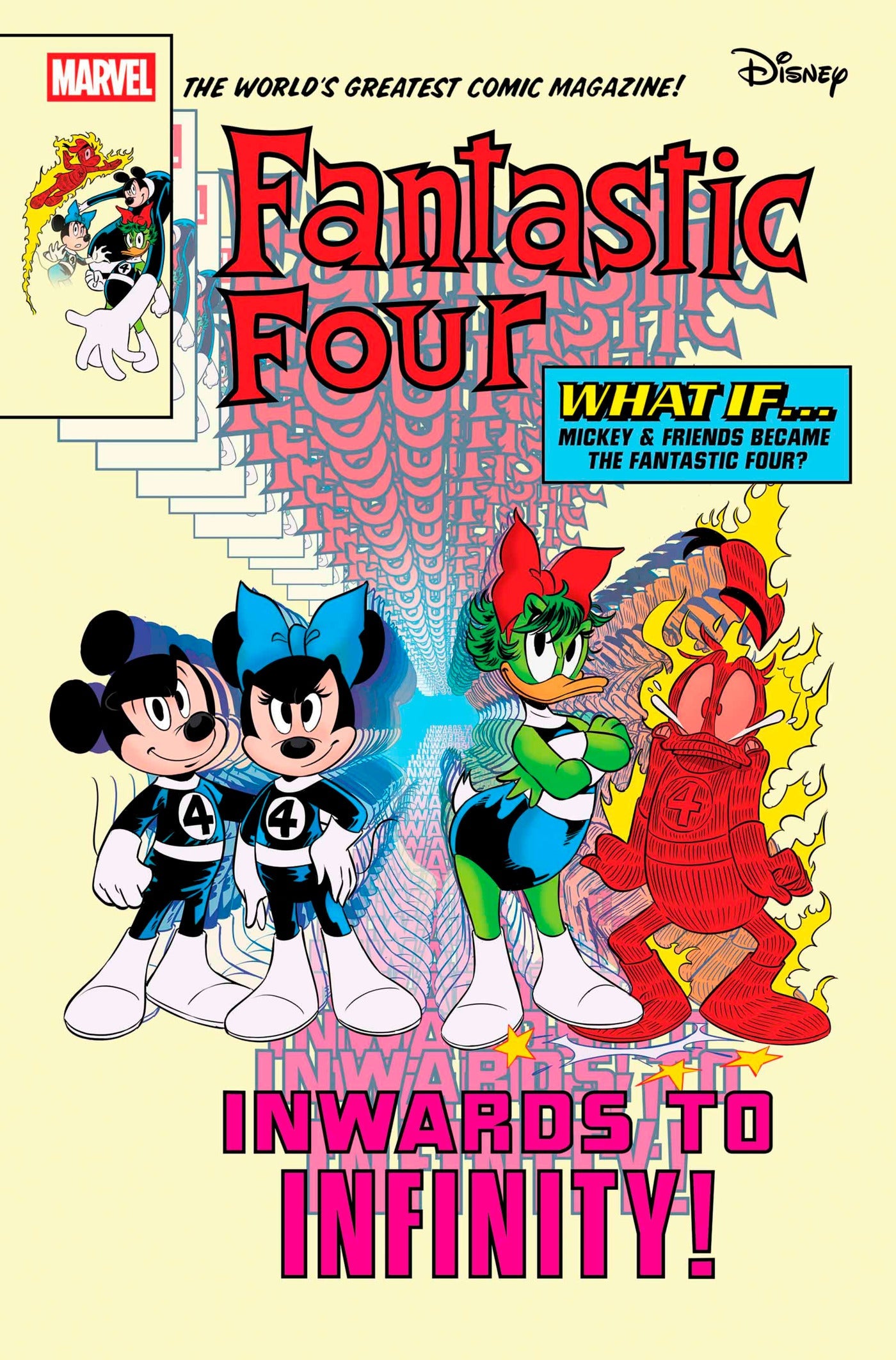 Fantastic Four #33 D Giulia Lomurno Disney What If? Fantastic Four Homage Variant [Doom] (06/25/2025) Marvel