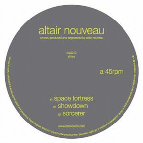 the album cover for Altair Nouveau - Space Fortress